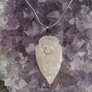 Rose Quartz Arrowhead